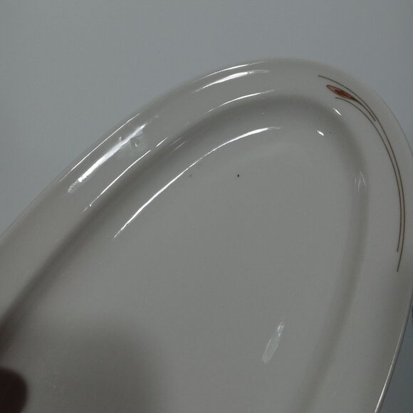 Syracuse China Oval Relish Tray Accent Trim Vintage - Picture 5 of 10